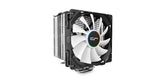 Single Tower Heatsink Air Cooler with 1 x QF120 120mm Fan | for Intel and AMD | H7