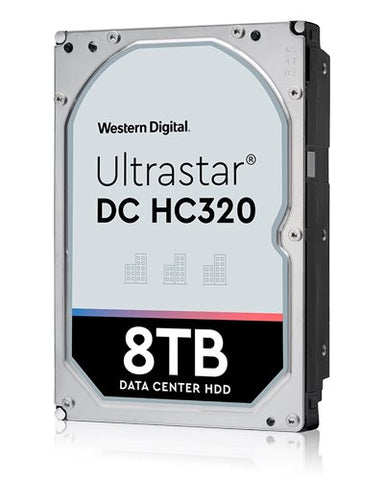Western Digital 8TB Ultrastar DC HC320 SATA HDD HUS728T8TALE6L4