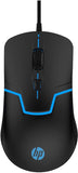 M100 Wired Gaming Optical Mouse 1600DPI - Black