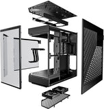 HYTE Y60 Panoramic Glass Dual Chamber Mid-Tower ATX Case w/PCIe x16 4.0 Riser