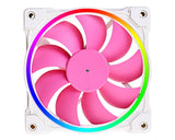 ZF-12025-PINK ARGB 120mm PWM Fan | Sync with Motherboard