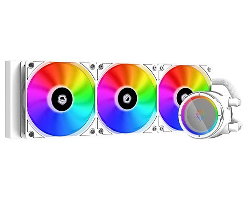Zoomflow 360X CPU AIO Liquid Cooler 360mm Radiator, ARGB XL Pump and 3*12cm Fan - Snow Edition