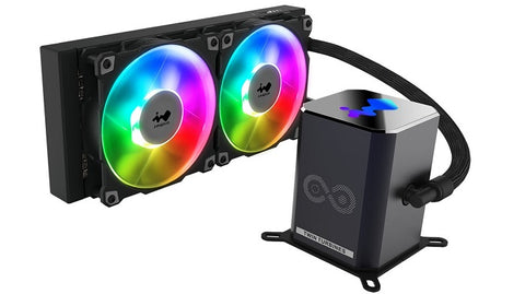 PRO ARGB Twin Turbine Liquid CPU Cooler AIO - SR24 PRO | 240mm