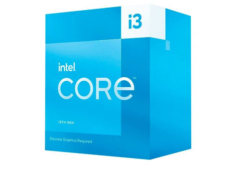 Intel Core i3-13100F 3.4GHz 12MB 4 Core 8T LGA1700 13th Gen Processor [No onboard graphics support]