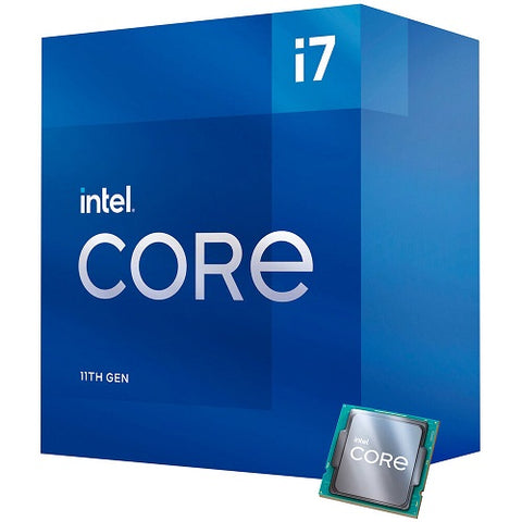 Intel Core i7-11700 16M Cache, 8 Cores, up to 4.90 GHz Socket 1200 11th Gen Processor