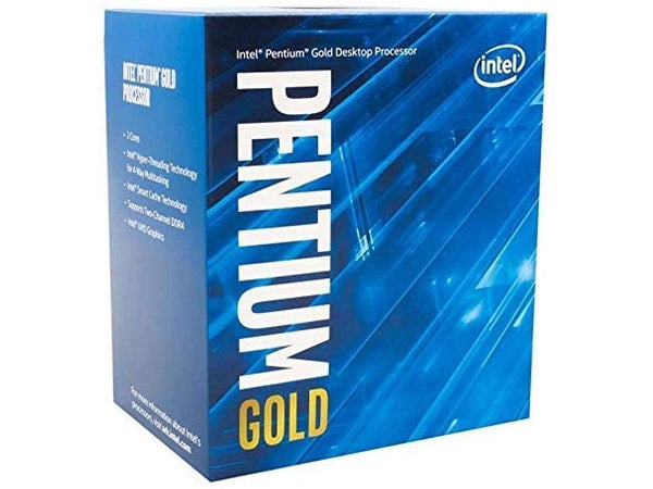 Pentium Gold G6400 LGA1200 Dual Core Processor  4M Cache  4.00 GHz
