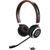 Evolve 65 Stereo Professional Wireless Headset with Dual Connectivity | MS - Microsoft Skype