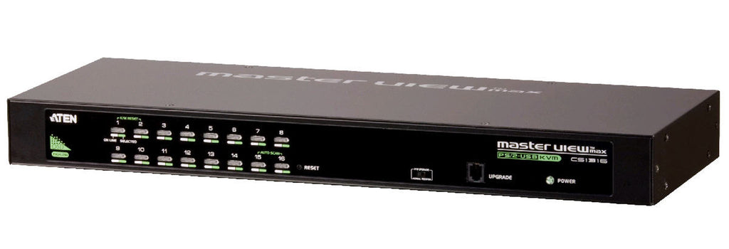 Aten CS1316 Economical 16-port Multi-platform KVM with OSD, 19" RMK, Power adaptor