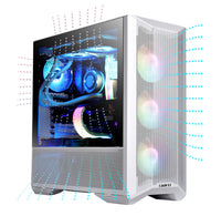 Lian Li Lancool II Mesh RGB ATX Case with 3*120mm 3-PIN 1300 RPM ARGB Fans