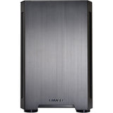 TU150 Portable m-ITX Case with Tempered Glass Side Panel  |  Black | Silver