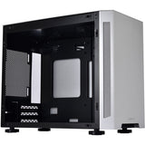 TU150 Portable m-ITX Case with Tempered Glass Side Panel  |  Black | Silver