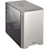 TU150 Portable m-ITX Case with Tempered Glass Side Panel  |  Black | Silver