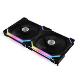 UNI FAN SL140 - 2 RGB Fans pack with Controller