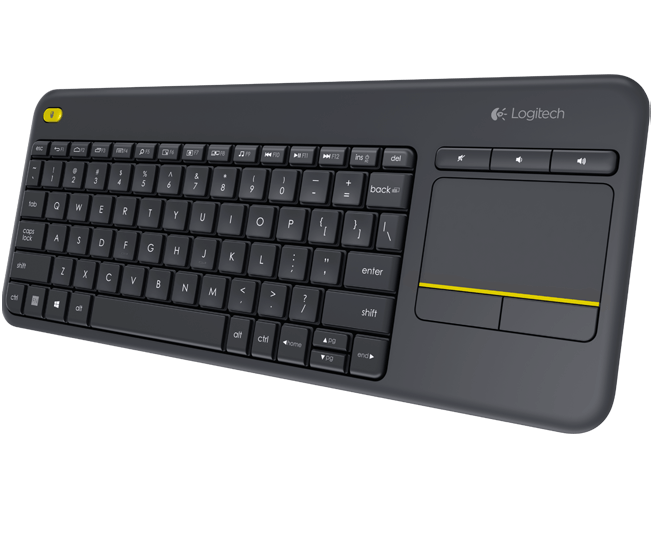 K400 Plus Wireless Keyboard with Touchpad