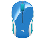 M187 Portable USB Wireless Mouse | Black | Blue | Red | White