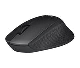 M331 Silent Plus USB Wireless Mouse  | Black | Blue | Red