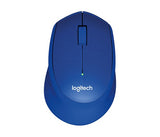 M331 Silent Plus USB Wireless Mouse  | Black | Blue | Red