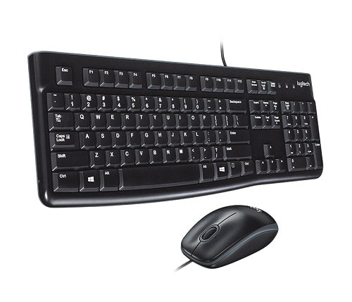 Logitech MK120 USB Wired Keyboard & Mouse Combo