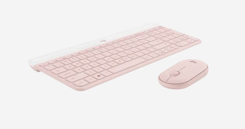 Logitech MK470 Wireless Keyboard + Mouse Slim Combo - Rose