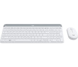 MK470 Wireless Keyboard + Mouse Slim Combo | Graphite | White