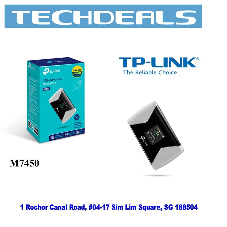 TP-Link M7450 300Mbps 4G LTE-Advanced Mobile Wi-Fi