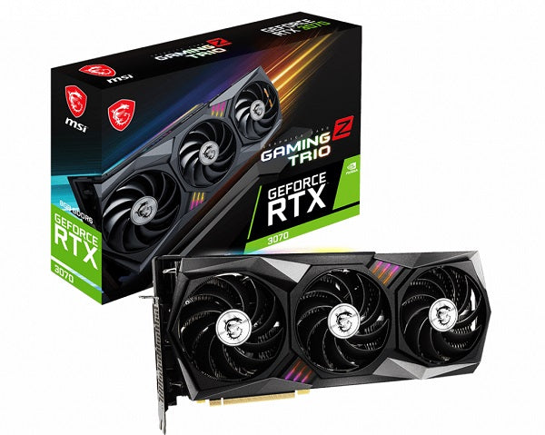 MSI GeForce RTX 3070 GAMING Z TRIO 8G LHR Graphics Card