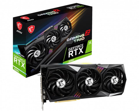 MSI GeForce RTX 3080 GAMING Z TRIO 12G GDDR6X LHR Graphics Card