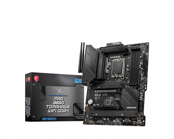 MSI MAG B660 TOMAHAWK WIFI DDR4 ATX Motherboard for LGA 1700 12th Gen Intel Processors