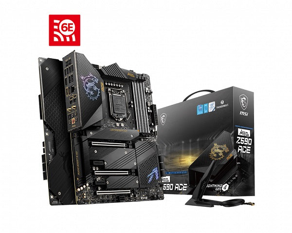 MEG Z590 ACE ATX Motherboard for Intel 10th & 11th Gen LGA1200 Processors
