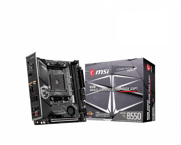 MSI MPG B550I GAMING EDGE MAX WIFI AM4 mITX Motherboard