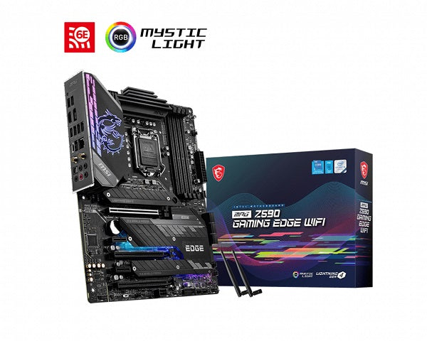 MPG Z590 GAMING EDGE WIFI ATX Motherboard for Intel Socket 1200 11th and 10th Gen