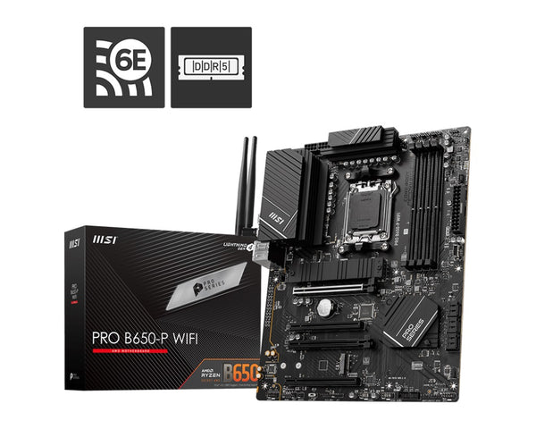 MSI PRO B650-P WiFi Ryzen AM5 ATX MotherBoard