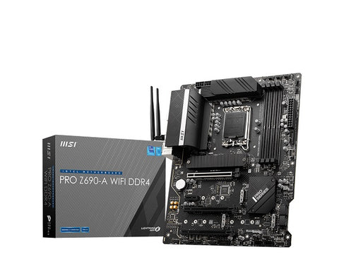 MSI PRO Z690-A WIFI DDR4 ATX Motherboard for LGA 1700 12th Gen Intel Processors