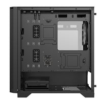 Air 100 ARGB Mesh Front Swivel Tempered Glass mATX Case w/4*12cm ARGB Fans and Controller