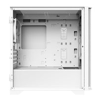 Montech Air 100 LITE Mesh Front Swivel Tempered Glass mATX Case w/2*12cm Fans - White
