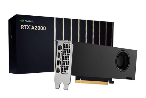 NVIDIA RTX A2000 12GB GDDR6 Memory with ECC, PCI-E 4.0 x16 Graphics Card