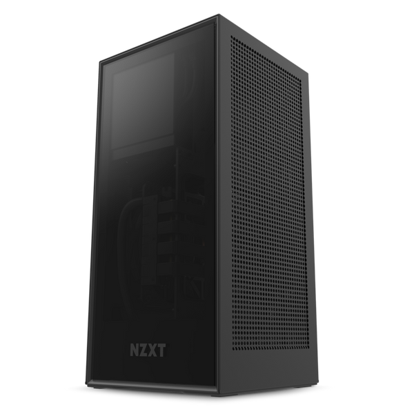 H1 ITX Case with 650W SFX-L 80 + Gold Fully Modular PSU, 140mm AIO Liquid Cooler & PCIe 16x Gen3 High-Speed - Riser