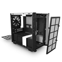 H210 CAM-powered Premium Mini-ITX PC Case | Matte Black | Matte White/Black