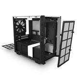 H210 CAM-powered Premium Mini-ITX PC Case | Matte Black | Matte White/Black