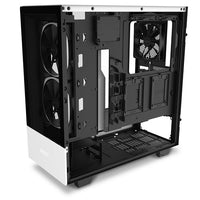 H510 Elite Premium Compact Mid-Tower ATX Case w/TG & Smart Device V2 | Matte Black | Matte White