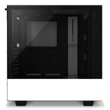 H510 Elite Premium Compact Mid-Tower ATX Case w/TG & Smart Device V2 | Matte Black | Matte White