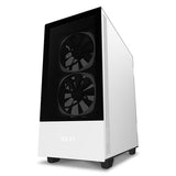 H510 Elite Premium Compact Mid-Tower ATX Case w/TG & Smart Device V2 | Matte Black | Matte White