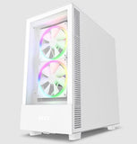 NZXT H5 Elite Premium Compact Mid-tower ATX Case - White