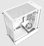 NZXT H5 Elite Premium Compact Mid-tower ATX Case - White