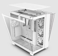 NZXT H9 Flow Dual-Chamber Mid-Tower Airflow Case w/non RGB Fans