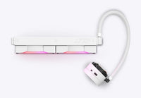 Nzxt RL-KRX63-RW Kraken X63 RGB 280mm Liquid Cooler w/AER RGB Fans - Matte White