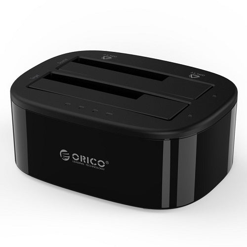 Orico 2.5 / 3.5-inch 2 Bay USB3.0 1 to 1 Hard Disk Drive Clone Dock | 6228US3-C
