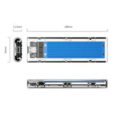 NVMe M.2 SSD Enclosure 10Gbps