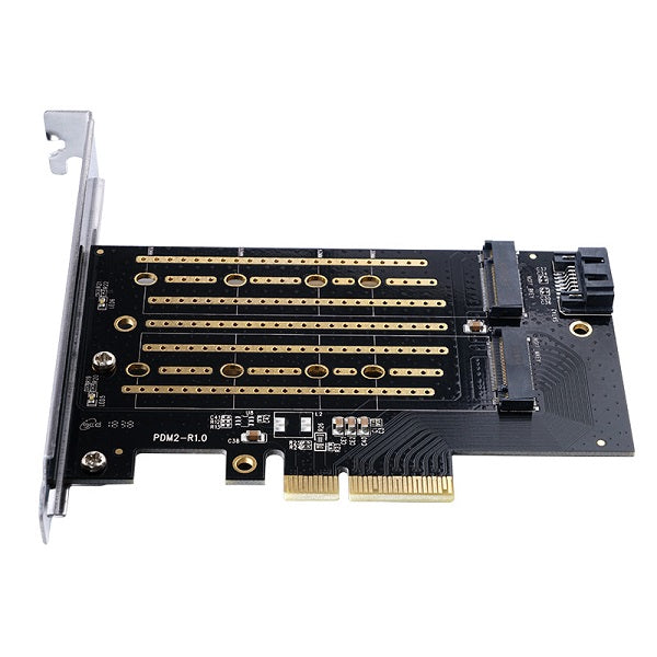 PDM2 M.2 NVME to PCI-E 3.0 x4 Expansion Card