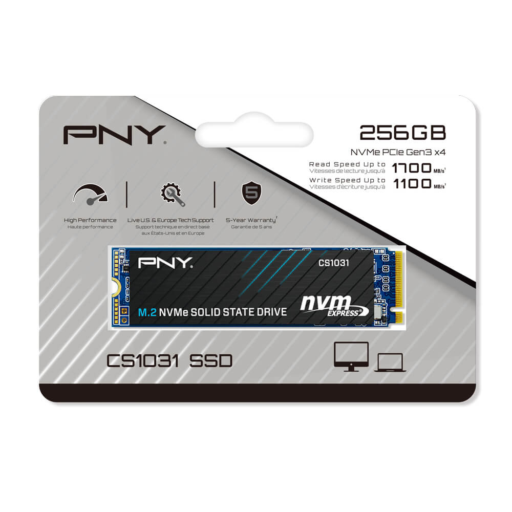 PNY CS1031 M.2 2280 PCIe NVMe Gen3x4 SSD